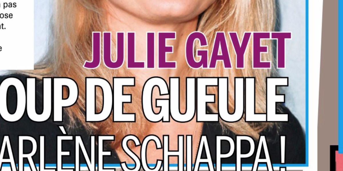 Julie Gayet, son coup de gueule contre Marlène Schiappa