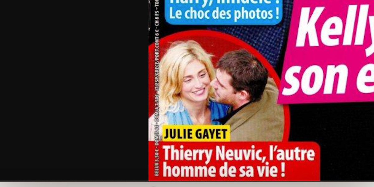Julie Gayet - Thierry Neuvic l'autre homme de sa vie