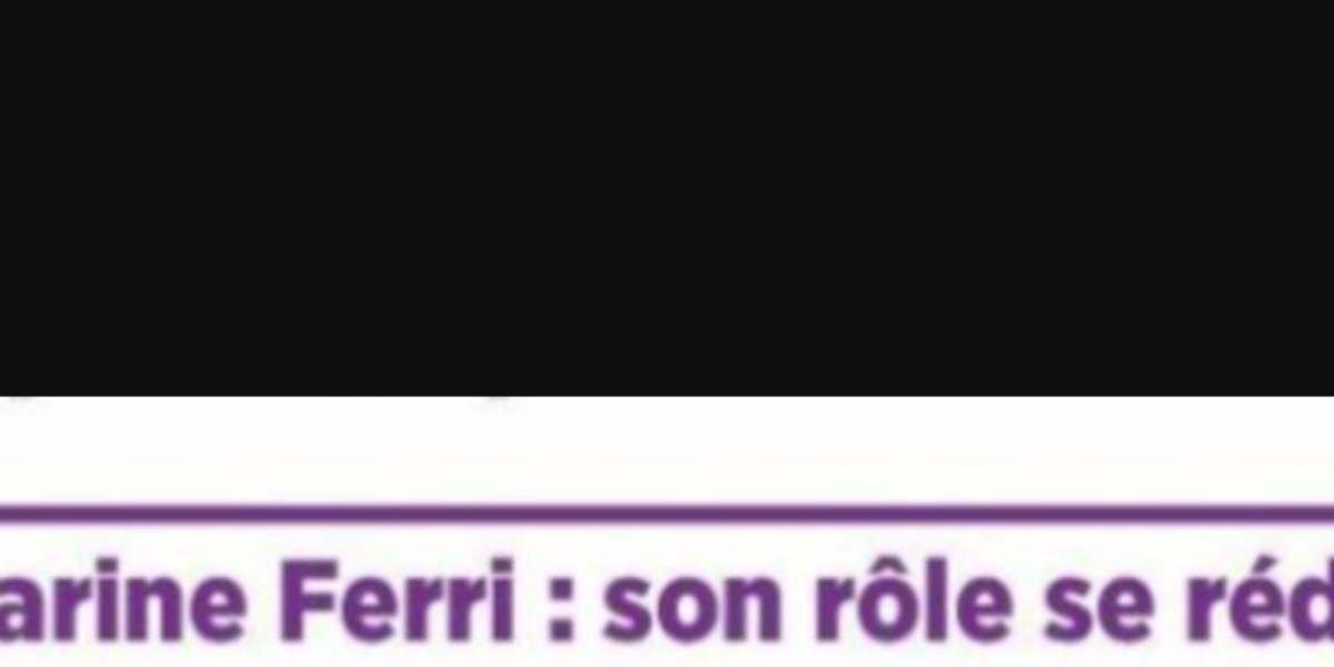 Karine Ferri - coup dur sur TF1 - son rôle se réduit - Ça se confirme