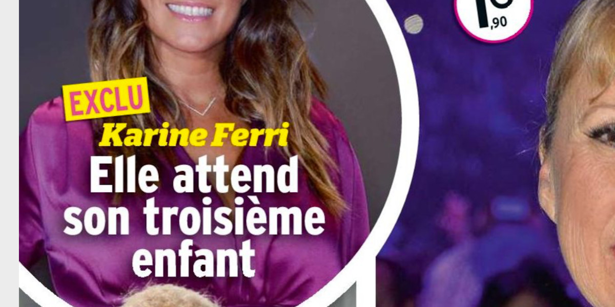 Karine Ferri attend un troisième enfant, la date de son accouchement précisée