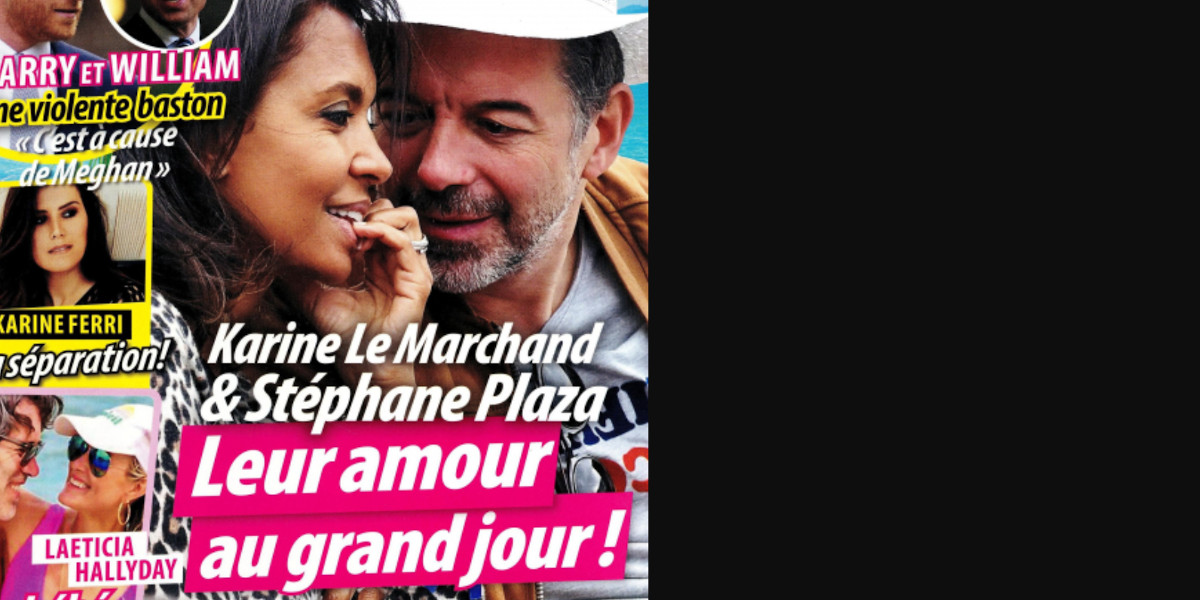Karine Le Marchand et Stéphane Plaza, en couple, la photo qui révèle tout