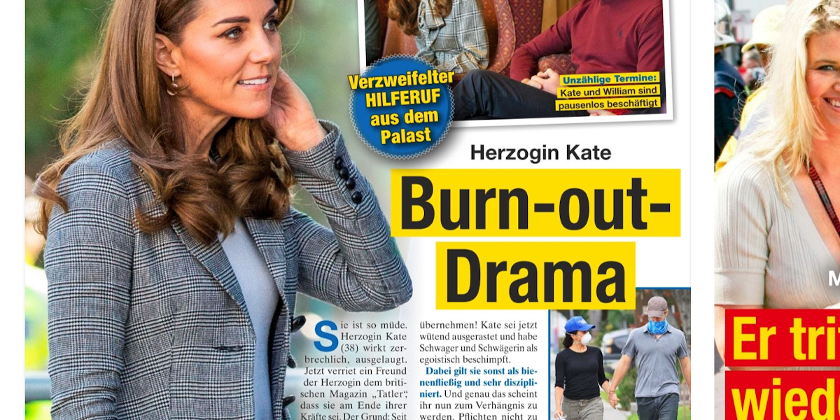Kate Middleton, dépression, troubles anxieux, craintes pour William pour la rentrée