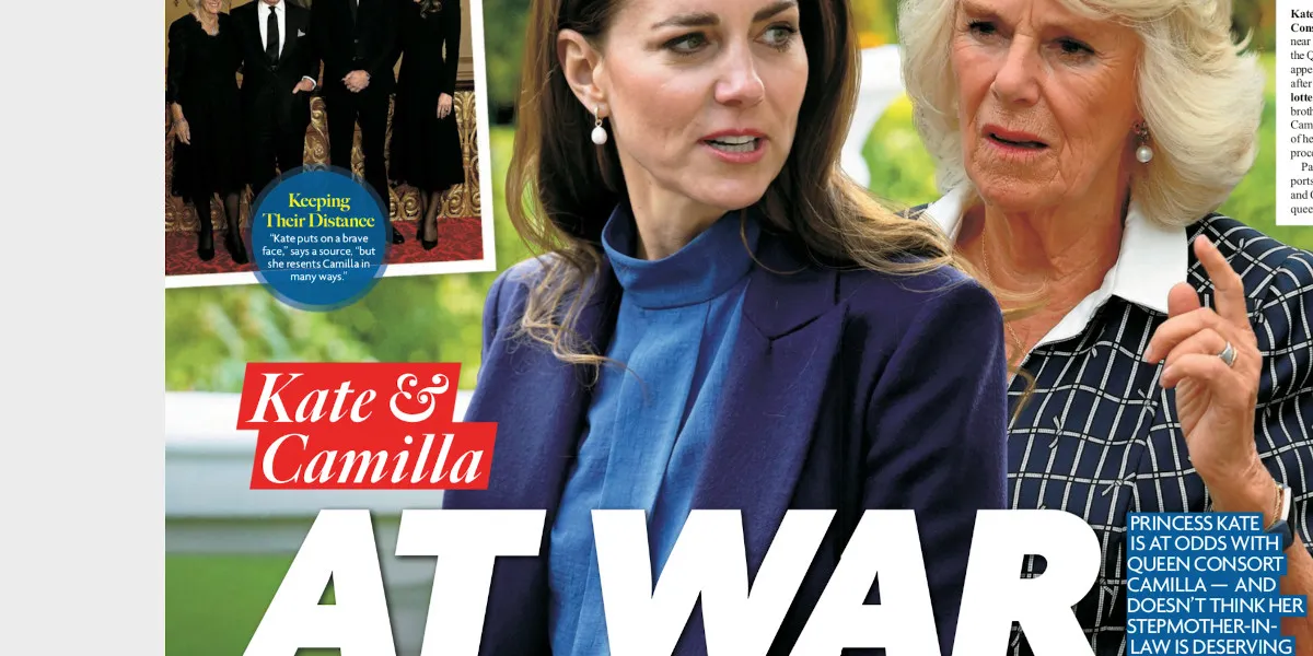 Kate Middleton humiliée et blessée ! Camilla Parker-Bowles fait de sa vie un enfer