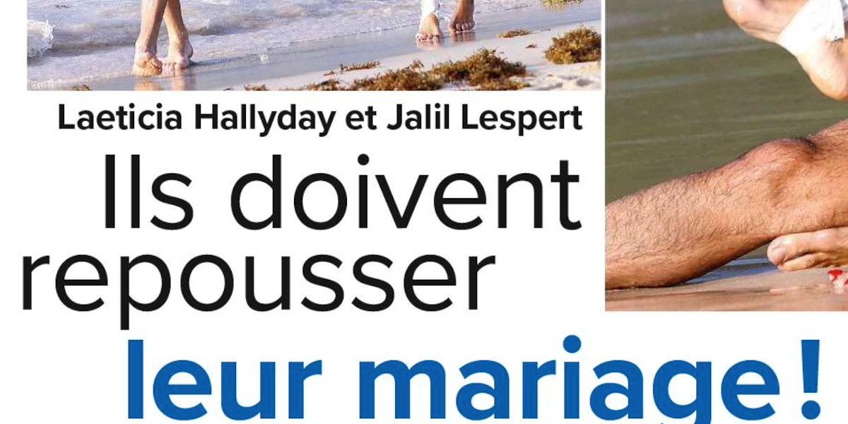 Laeticia Hallyday et Jalil Lespert forcés de repousser leur mariage !