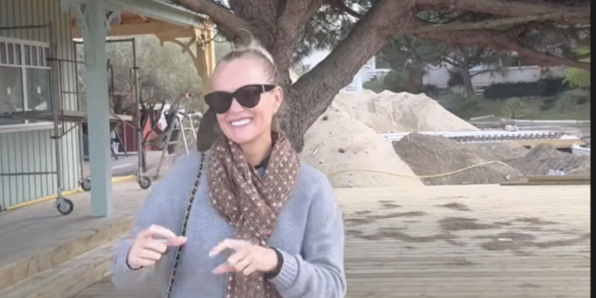 Laeticia Hallyday fière du projet de Frédéric Suant au bord de l'océan 