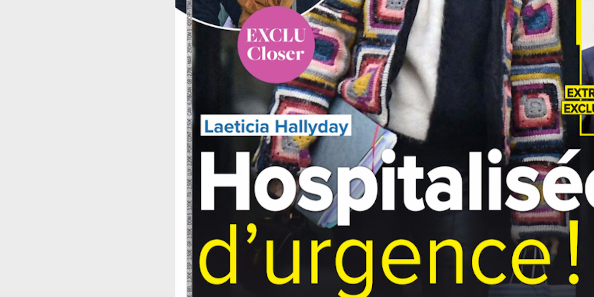 Laeticia Hallyday hospitalisée d'urgence, victime d'une hypokaliémie