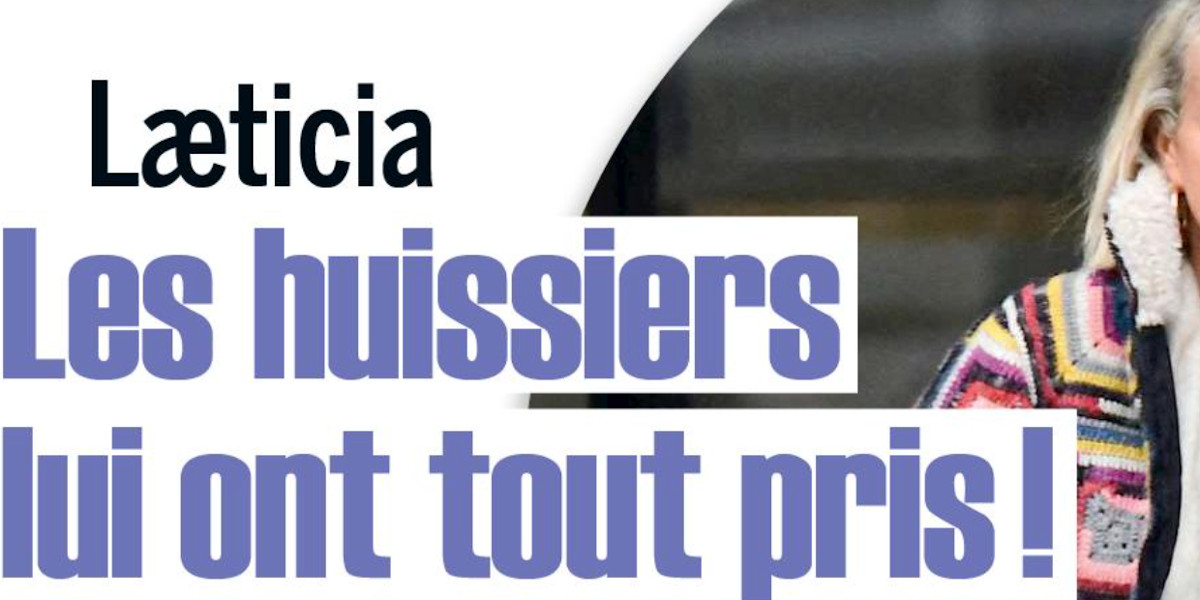 Laeticia Hallyday, les huissiers lui ont tout pris, son cri de cœur chez Yann Barthès