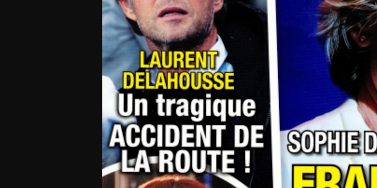 Laurent Delahousse, tragique accident de la route