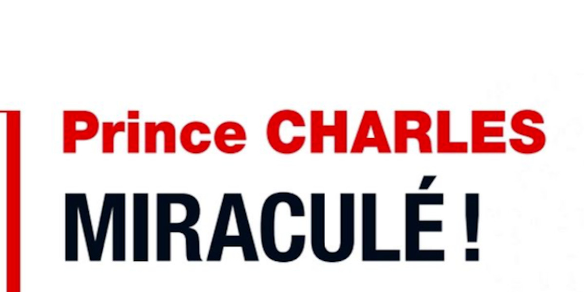 Le prince Charles frôle la mort - un miracle, le futur roi ouvre son coeur