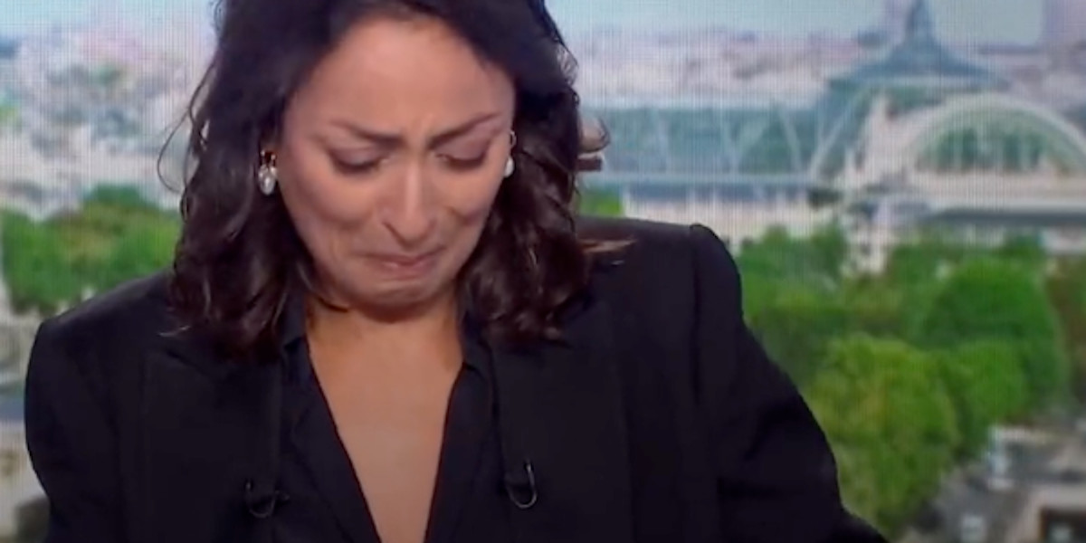 Leïla Kaddour fond en larmes, brisée par le deuil en plein JT sur France 2