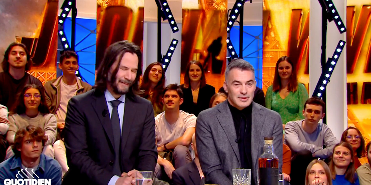 L'étrange proposition de Yann Barthès à Keanu Reeves : la séquence qui a choqué les internautes
