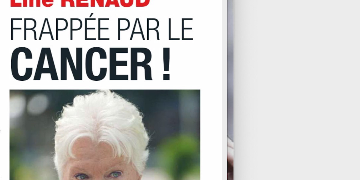 Line Renaud frappée par le cancer, elle brise le silence