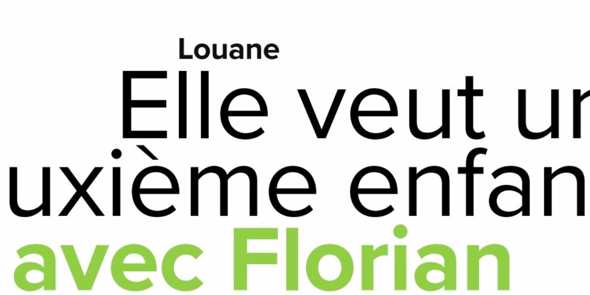 Louane, elle veut un deuxième enfant avec Florian, sa confidence