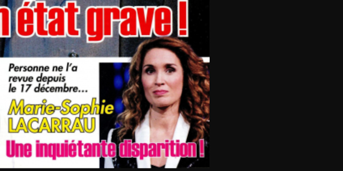 Marie-Sophie Lacarrau, inquiétante absence, gros problème de vision, un spécialiste se livre