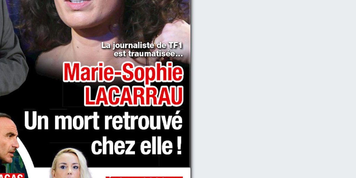 Marie-Sophie Lacarrau, retour compliqué, un mort retrouvé chez elle