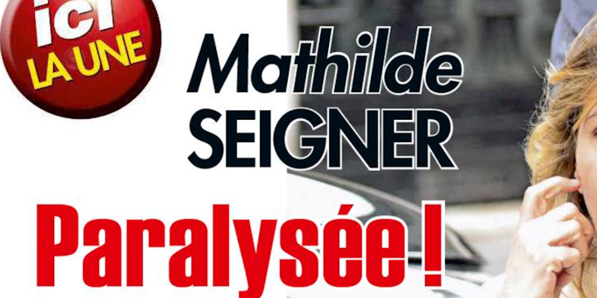 Mathilde Seigner paralysée, elle s'effondre en plein tournage