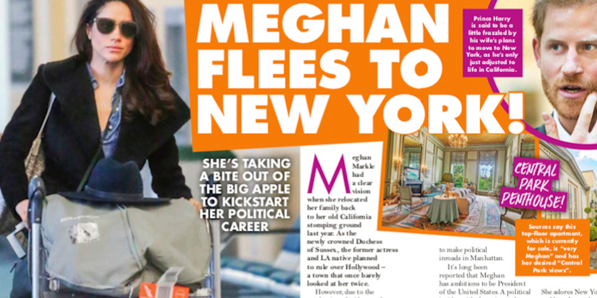 Meghan Markle cap sur New York sans Harry, ce conseil de Kamala Harris suivi à la lettre