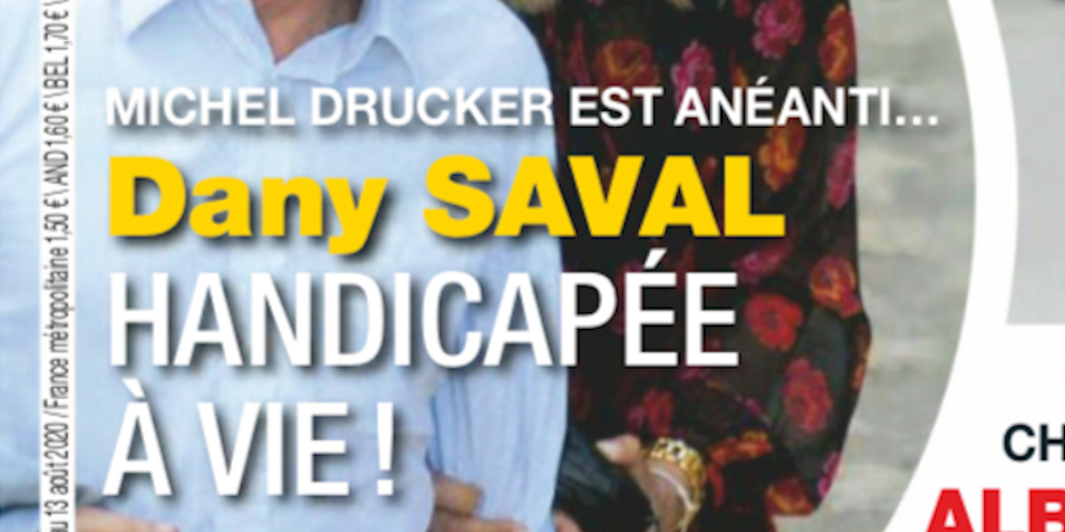 Michel Drucker brisé l'handicap de sa femme- Dany Saval brise le silence (photo)