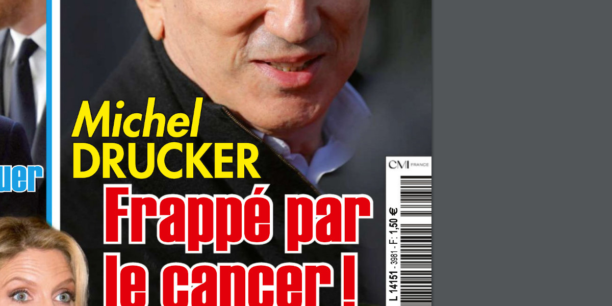 Michel Drucker frappé par le cancer, un an après ses problèmes cardiaque