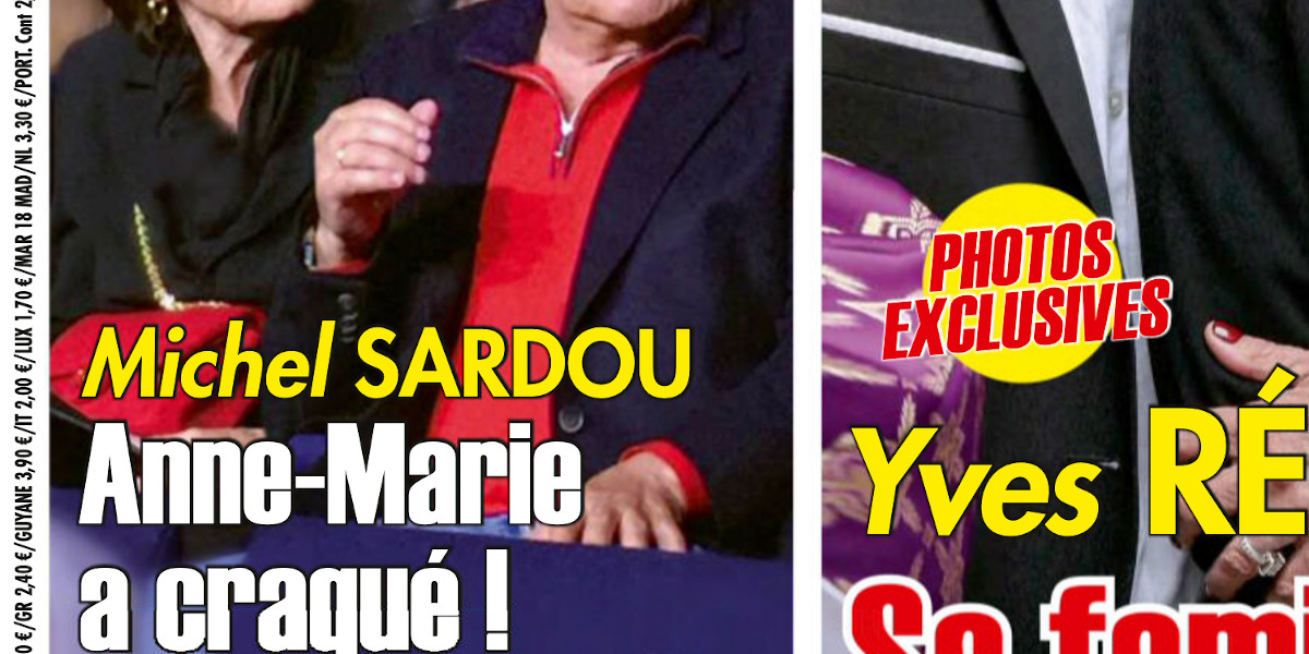 Michel Sardou, ça chauffe avec Anne-Marie Périer - sa femme craque