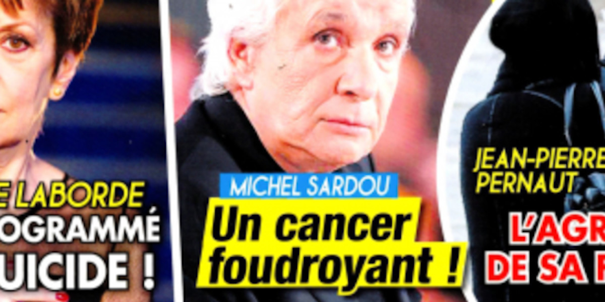 Michel Sardou, cancer du sang, les pires mois de sa vie
