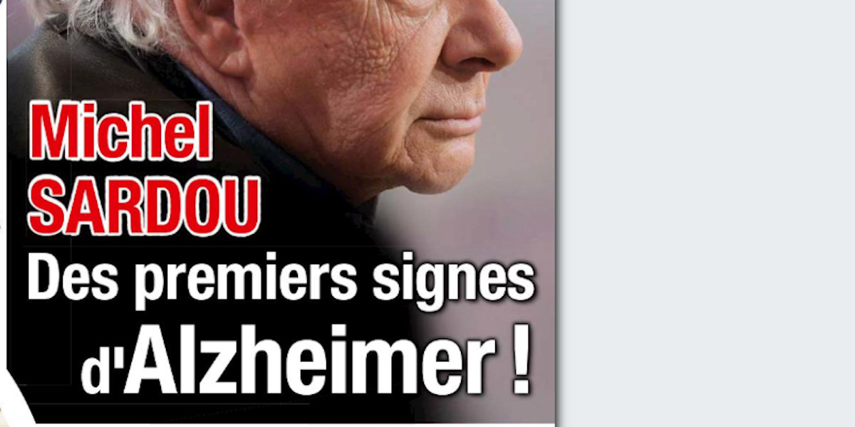 Michel Sardou, des premiers signes d'Alzheimer, révélations fracassantes