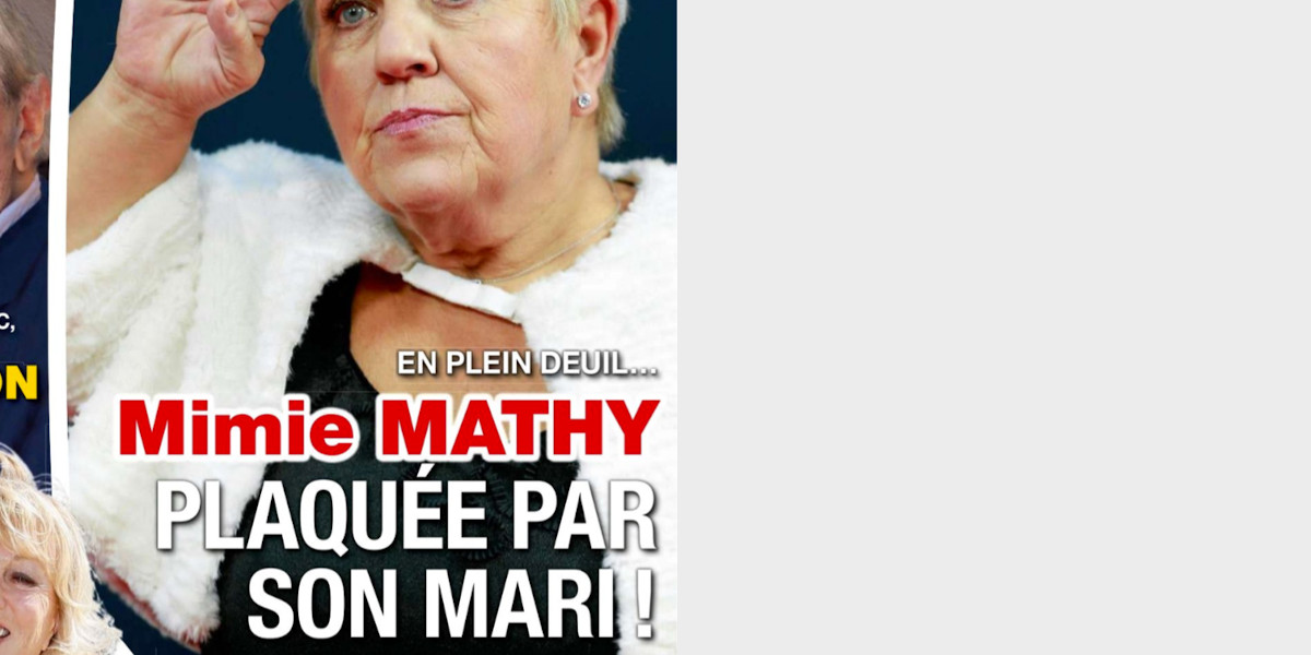 Mimie Mathy plaquée par son mari Benoist en plein deuil