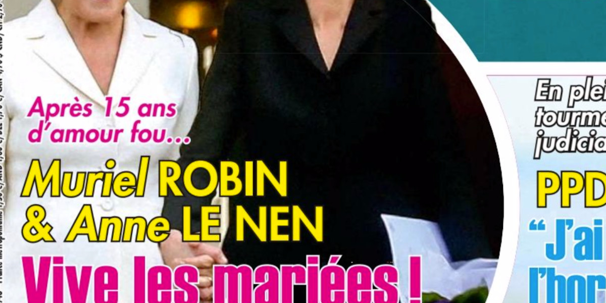 Muriel Robin, Anne Le Nen, mariage après 15 ans d'amour, confidence de la mariée