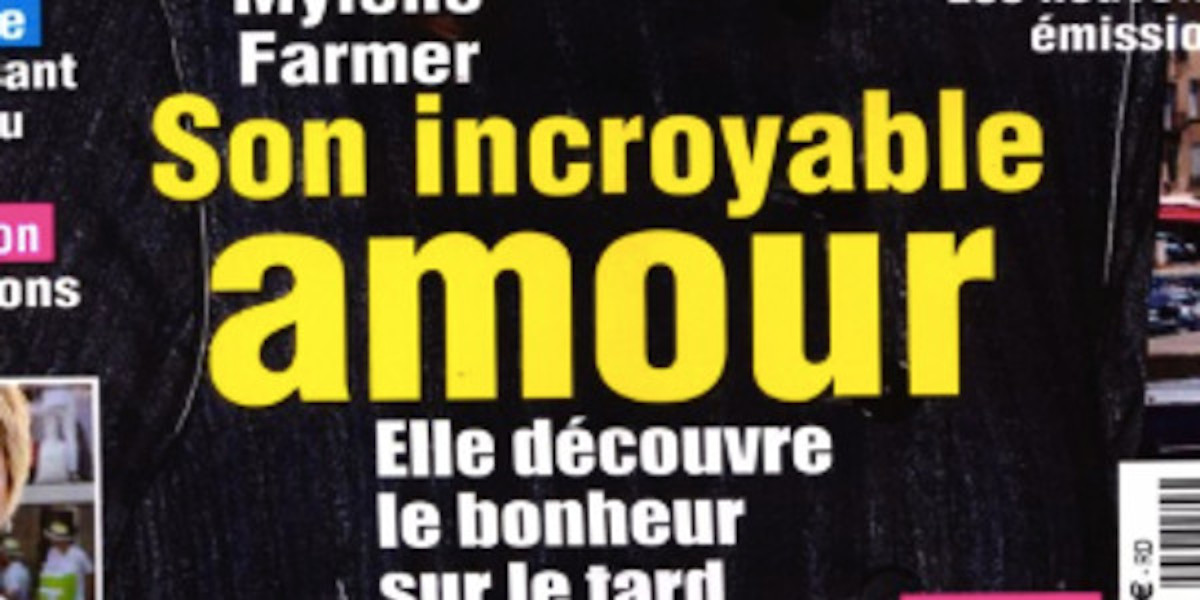 Mylène Farmer froisse Benoît Di Sabatino, trop proche d'un acteur