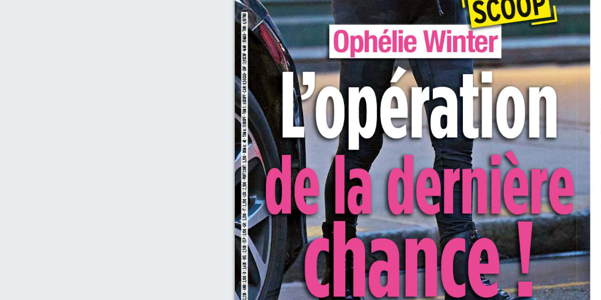 Ophélie Winter, de retour à Paris, l'opération de la dernière chance