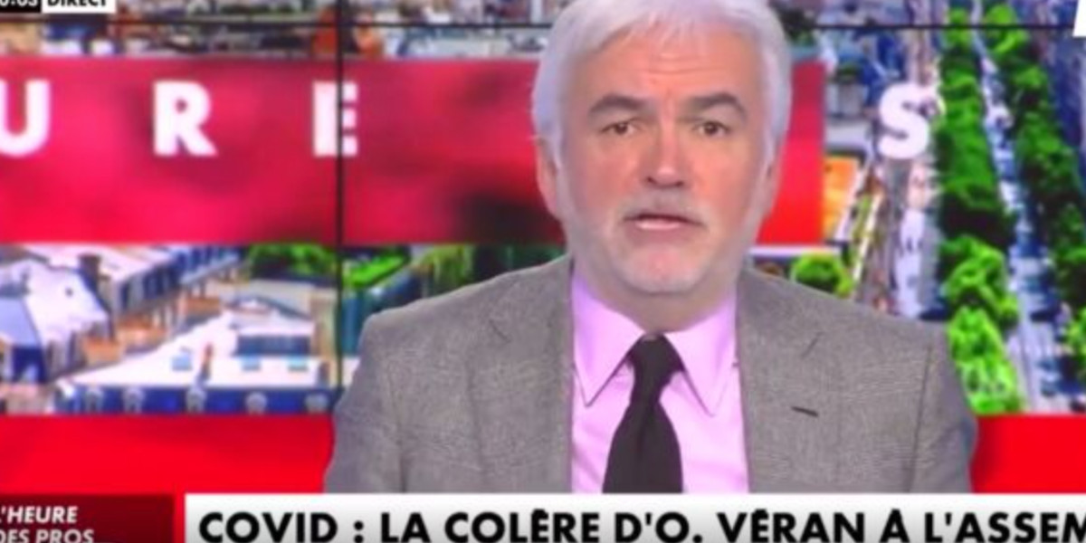 Pascal Praud, Covid-19, terrifiante nouvelle alimentée par Brigitte Macron