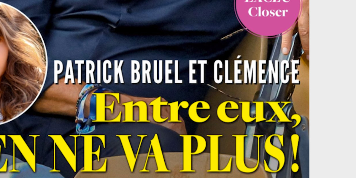 Patrick Bruel, rien ne va plus avec Clémence, cet héritage à l'origine des frictions