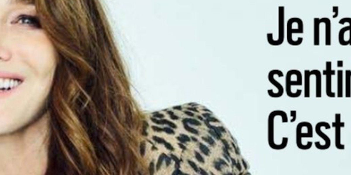 Patrick Bruel, victime d'une machination, le surprenant commentaire de Carla Bruni