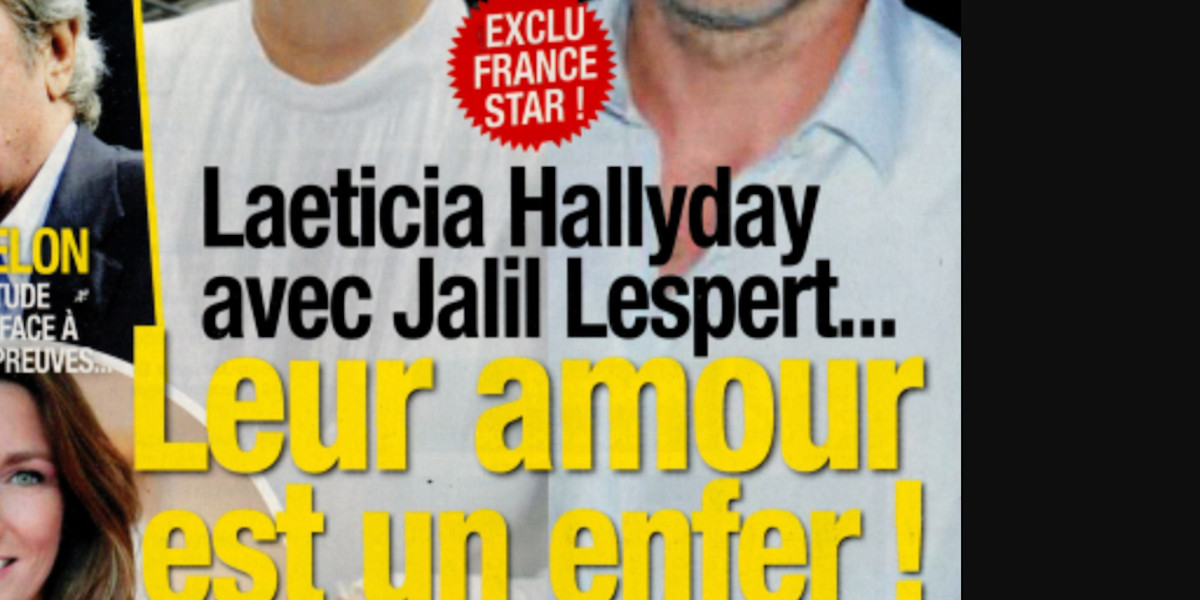 Laeticia Hallyday avec Jalil Lespert, leur amour est un enfer (photo)