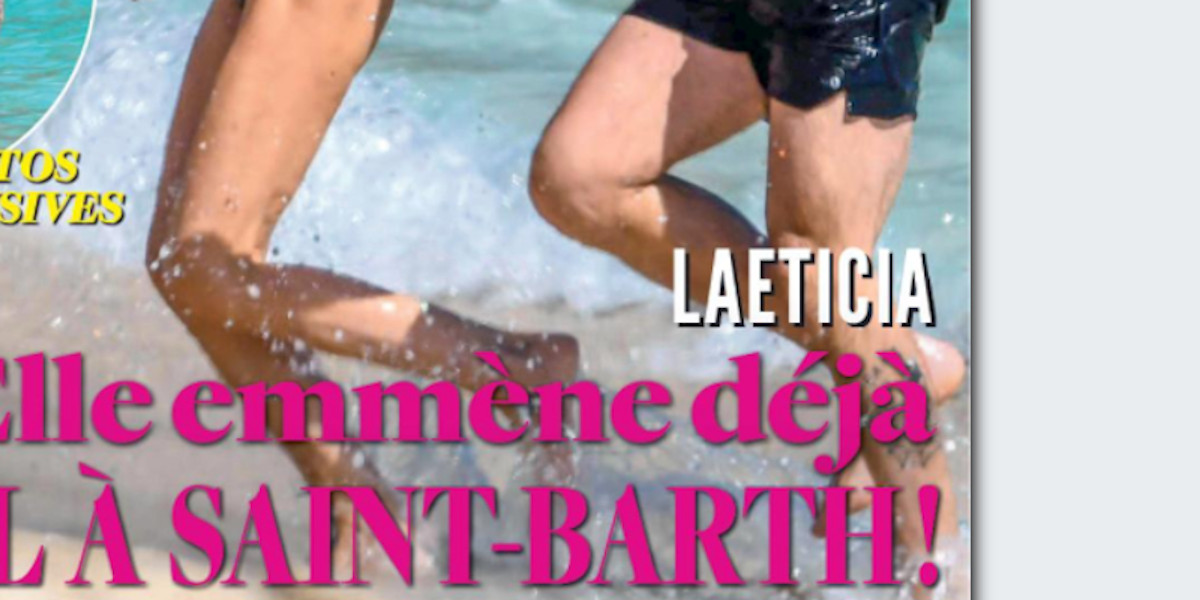 Laeticia Hallyday emmène Jalil Lespert à Saint-Barth, fin de crise (photo)