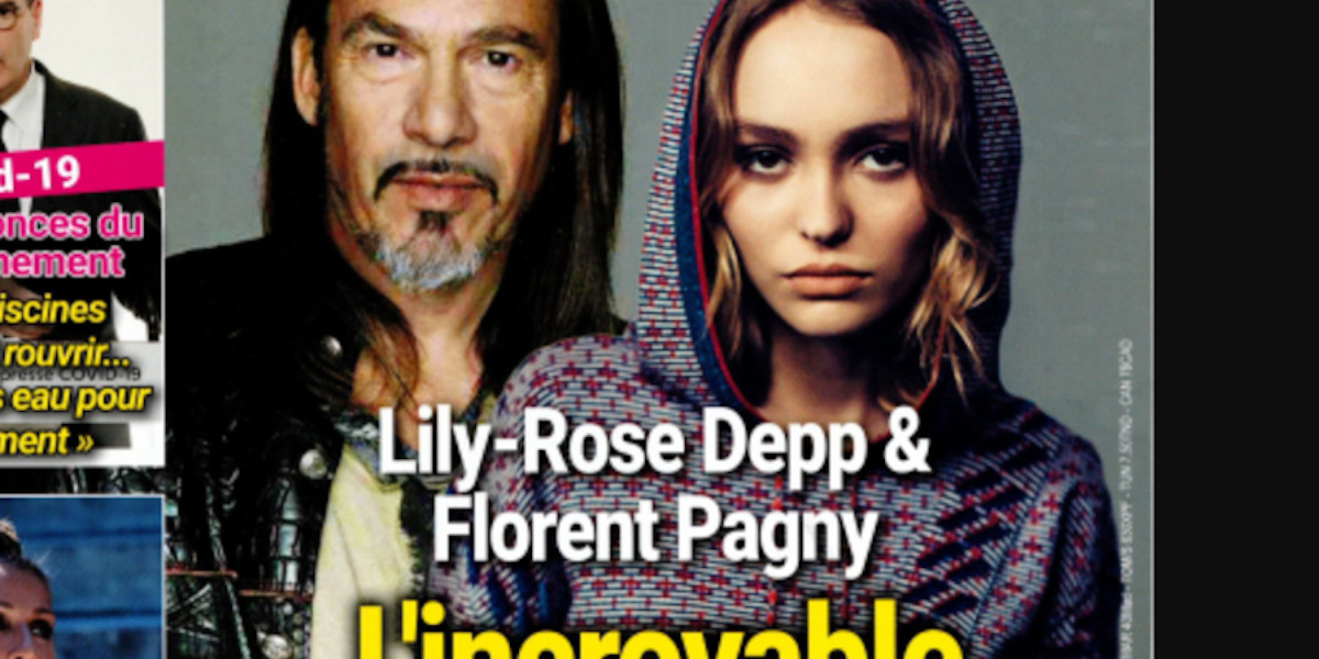 Lily-Rose Depp et Florent Pagny, l'incroyable coup de foudre, la colère de Vanessa Paradis (photo)
