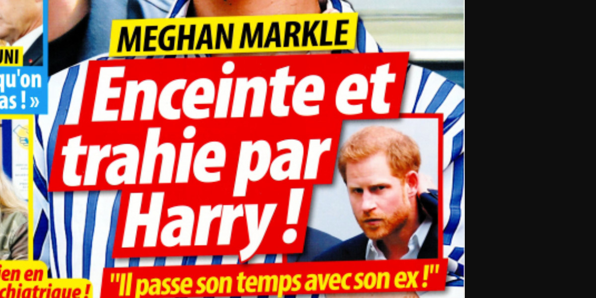 Meghan Markle enceinte et trahie par Harry, il passe son temps avec son ex (photo)