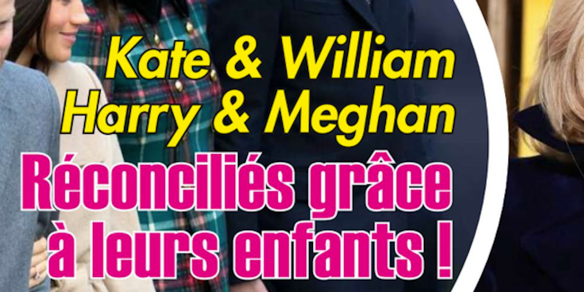 Prince Harry et Meghan Markle, réconciliés avec Kate Middleton et William grâce à leurs enfants