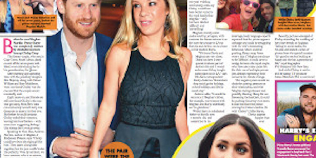 Prince Harry, « rêve brisé » avec Meghan Markle, faux-bond d'une ex Chelsy Davy à Cape Town