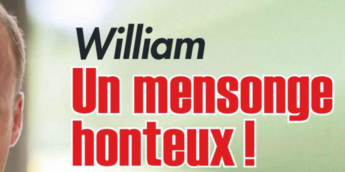 Prince William, mensonge honteux - Kate Middleton en renfort (photo)