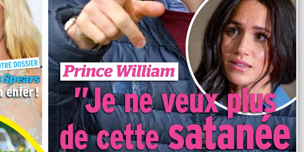 Prince William perd son calme face à Meghan Markle - « Je ne veux plus de cette satanée bonne femme »