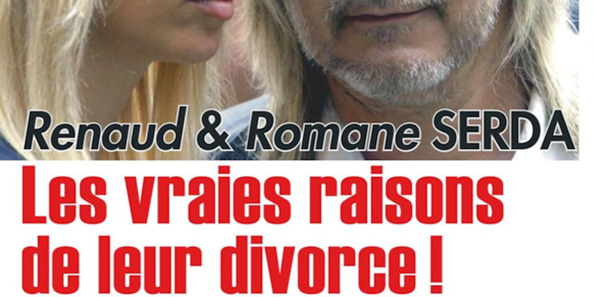 Renaud alcoolique - triste confidence de Romane Serda