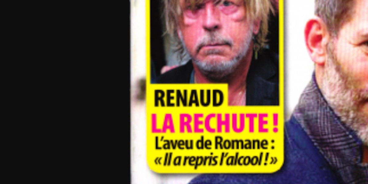Renaud, la rechute, l'aveu de Romane Serda, "il a repris l'alcool"