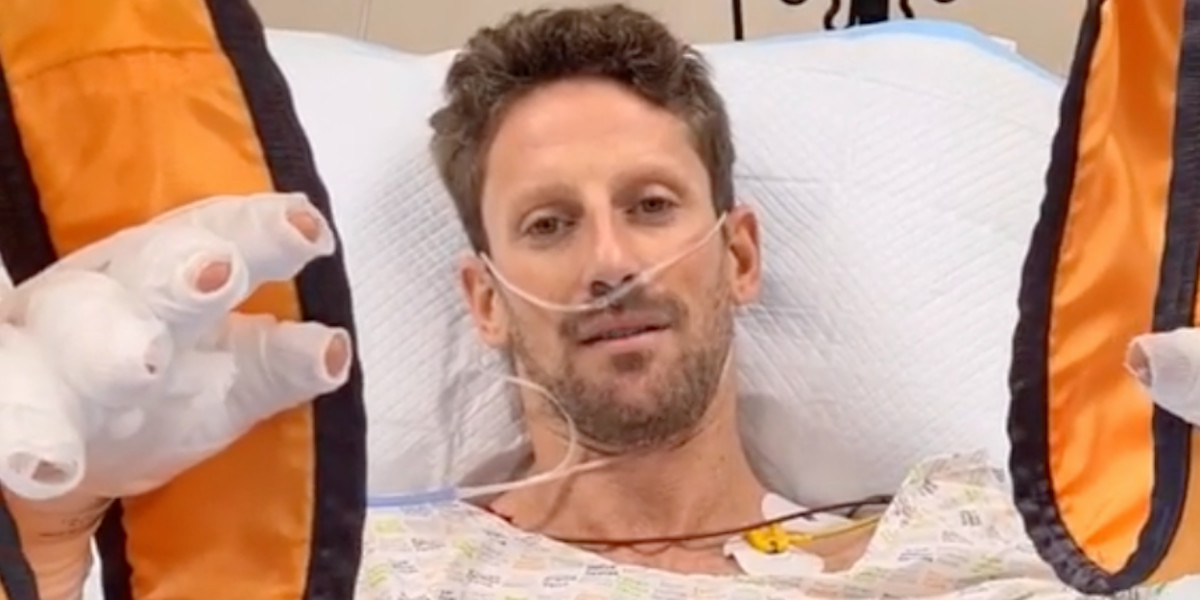 Romain Grosjean chez Laurent Delahousse - surprenante confidence sur la mort