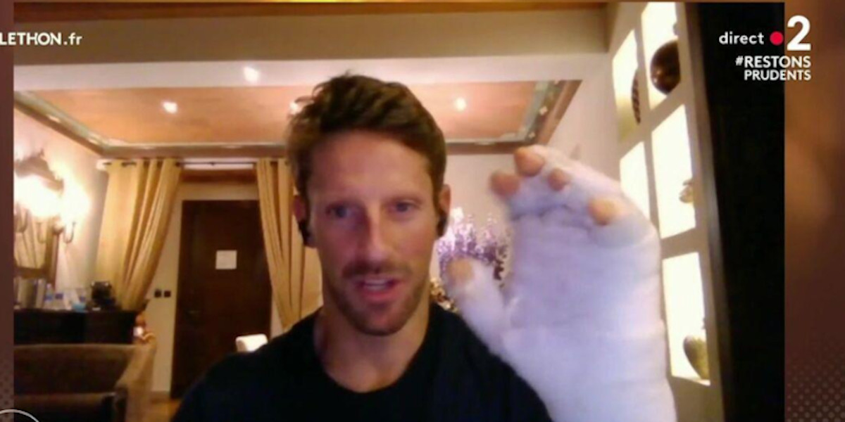 Le fils de Romain Grosjean en plein cauchemar après un accident, le pilote ouvre son coeur