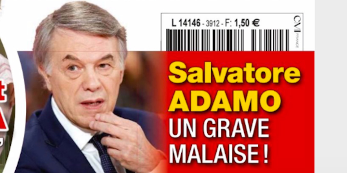 Salvatore Adamo, un grave malaise en plein concert
