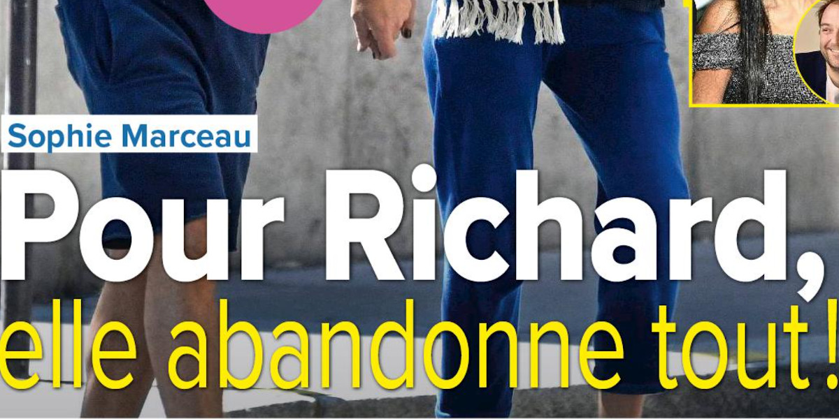 Sophie Marceau - Pour Richard Caillat, elle abandonne tout, sa grande décision