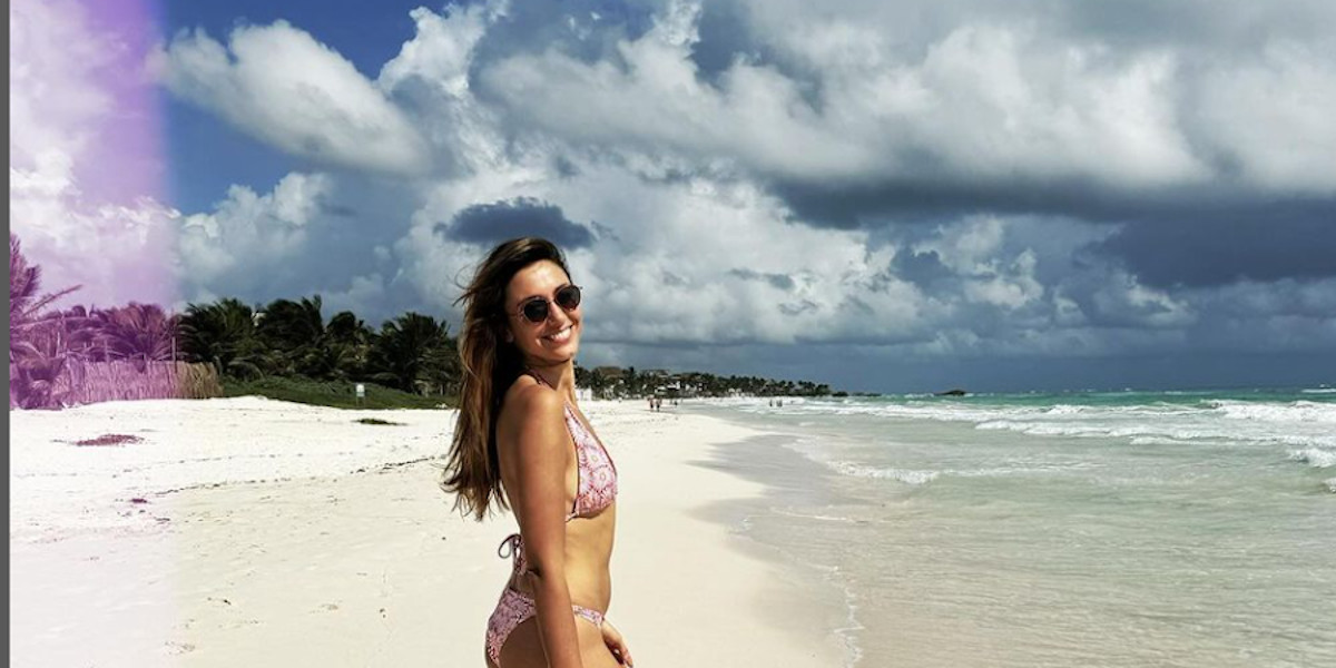 Tulum enflamme Delphine Wespiser : coups de soleil, sa photo choc sur l'Île de la Tentation !