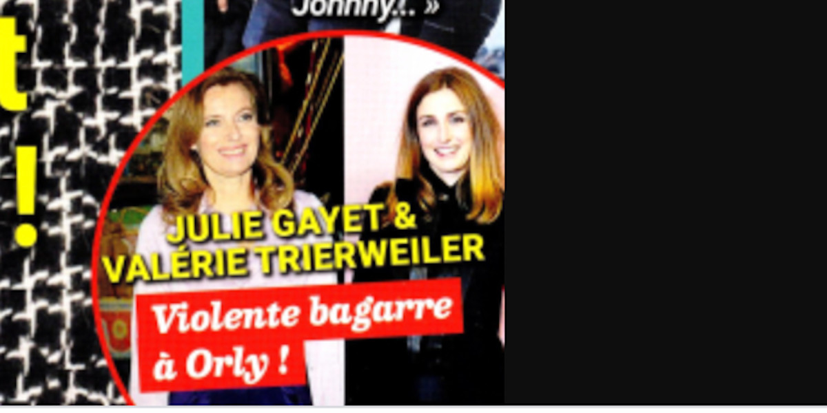 Valérie Trierweiler, ça chauffe avec Julie Gayet, sa réplique sèche (photo)