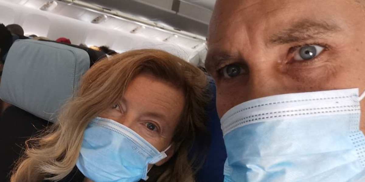 Valérie Trierweiler en vacances Romain Magellan, sa claque à une rumeur de rupture (photo)